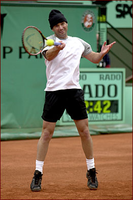 Агасси на Роллан Гарросе, Agassi on Roland Garros