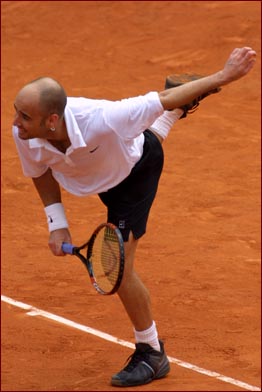 Агасси на Роллан Гарросе, Agassi on Roland Garros